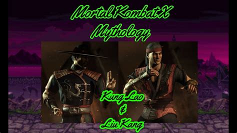 Mortal Kombat X Mythology Kung Lao Liu Kang YouTube