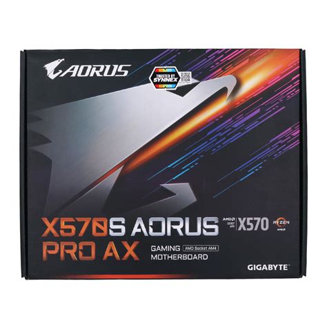 Mainboard เมนบอร์ด Am4 Gigabyte X570s Aorus Pro Ax Rev 1 1