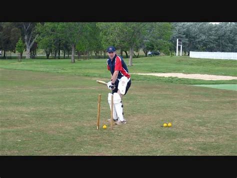 Batting Drill Hitting Between Stumps On Vimeo