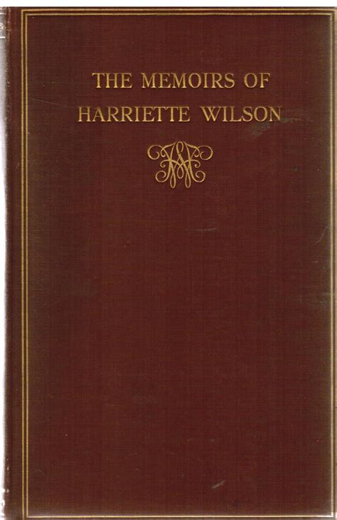 Harriette Wilson's Memoirs, VOLUME 1 by Wilson, Harriette;: Very Good ...