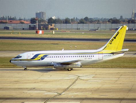 Filesudan Airways Boeing 737 200 In 1989 Wikimedia Commons