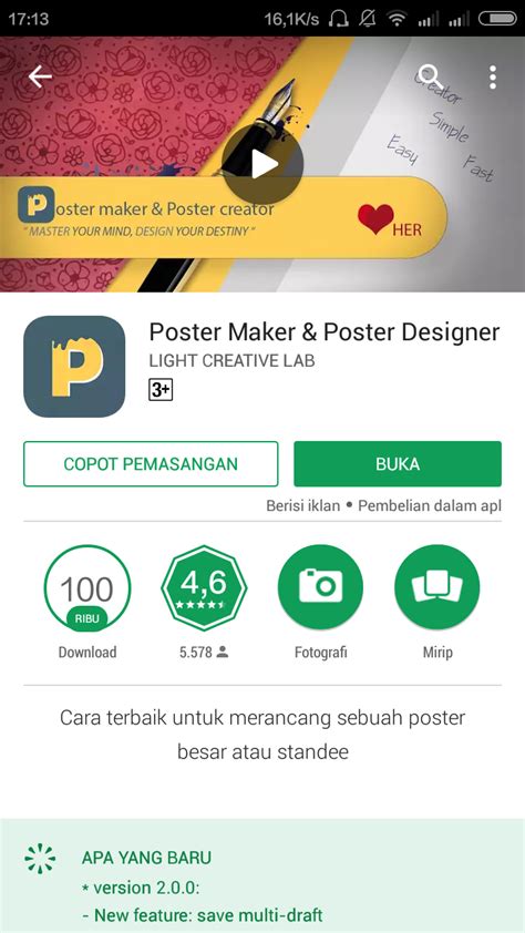 Aplikasi Buat Poster Android