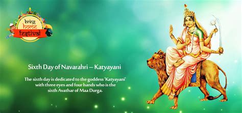 Sixth Day Of Navarathri Devi Katyayani The 6th Avathar Of Mother