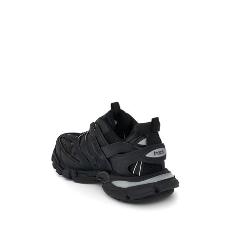 Balenciaga Track Led Lighted Sole Sneaker In Black Marais