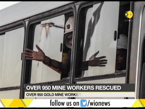 Over 950 Gold Mine Workers Rescued After Being Trapped For More Than 36