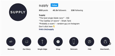 10 E Commerce Examples Of The Best Instagram Bios Ads Spider