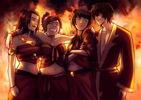 The Beach Party Episode Princess Azula Ty Lee And Mai From Avatar