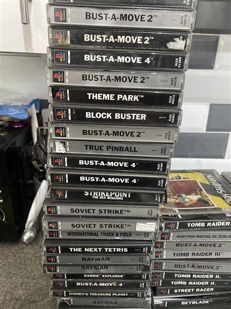 98 X Sony Playstation 1 PS1 Massive Games Bundle Joblot See Listing