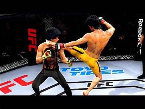 UFC 4 L Bruce Lee Vs Gonzalez EA Sports PS5 Gameplay MjB YouTube