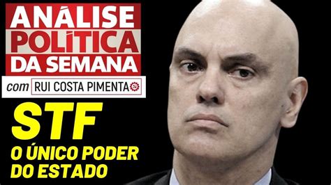 STF é o único poder do Estado Análise Política da Semana Rui