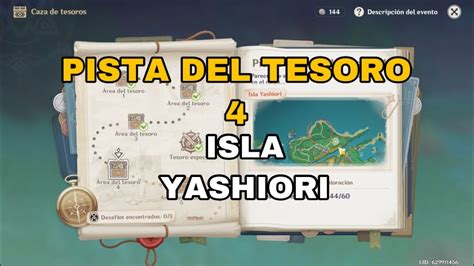 Evento Caza Tesoros Genshin Impact Isla Yashiori Rea Del Tesoro