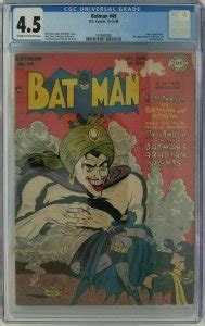 Batman 49 1948 DC CGC 4 5 VG 1st App Of Vicki Vale Mad