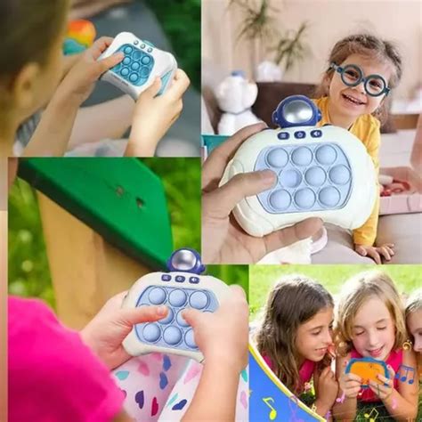 Jogos Anti Stress - Pop It Game Fidget Eletrônico Sensorial Jogo Anti Stress Cor Verde ...