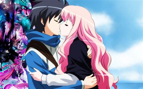 Boy, Girl, Kiss - Anime Girl And Boy Kiss - 3840x2400 Wallpaper - teahub.io