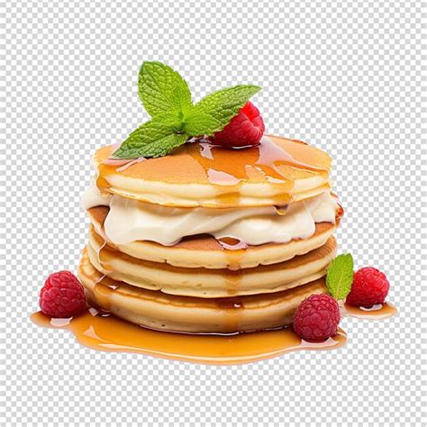 Premium Psd Pancakes Isolated On Transparent Background