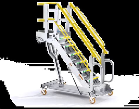 Rolling Stairs And Mobile Work Platforms Rollastep