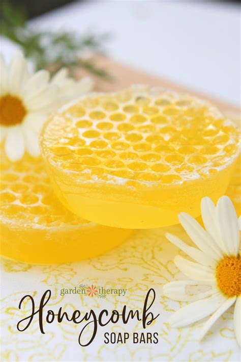 A Sweet Homemade Honeycomb Soap Recipe - Garden Therapy