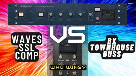 Plugin Versus Ssl G Master Buss Compressor Vs Bx Townhouse Buss Comp