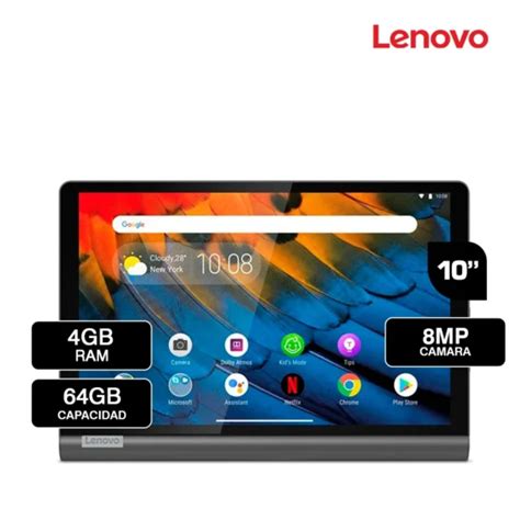 Tablet Lenovo Yoga Smart Tab 4GB RAM 64GB Pantalla 10 1 IPS Electro A