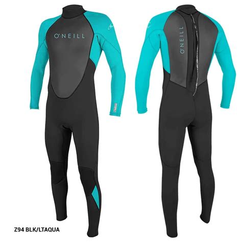 O Neill Youth Reactor Mm Back Zip Wetsuit Surf H O Sports H O