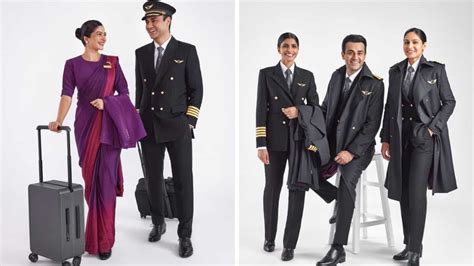 Air India unveils new uniform for pilots and cabin crew designed by ...