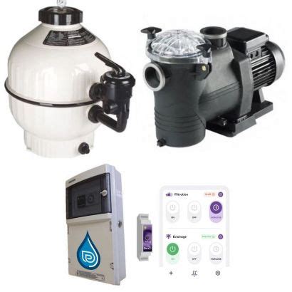 Kit filtration pour piscine enterrée Distripool