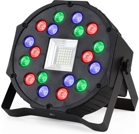 Trixter Luces De Discoteca Estrobo Rgb Luces Par Led Activadas Por