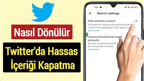 Twitter Hassas İçerik Ayarı Nasıl Kapatılır 2023 Twitter da Hassas