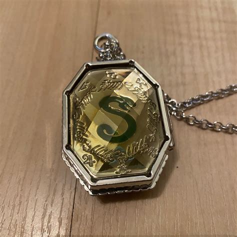 Salazar Slytherins Locket Horcrux Necklace Harry Potter Etsy