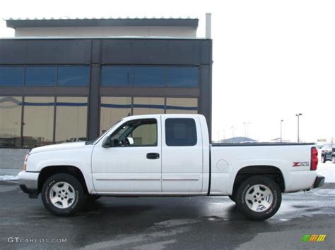 2006 Summit White Chevrolet Silverado 1500 Z71 Extended Cab 4x4