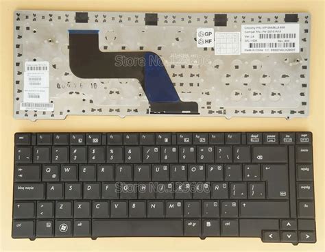 New Keyboard For HP Probook 6440B 6445B 6450B 6455B Laptop Latin