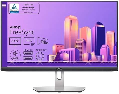 Dell S2421h 24 Inch Full Hd 1920x1080 Monitor 75hz Ips 4ms Amd