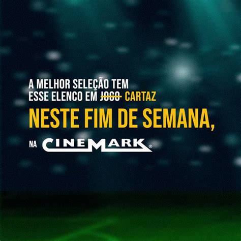 cinemarkoficial on Twitter Isso sim que é um timaço de peso Só tem