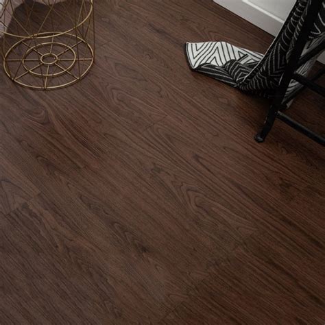 Modern Natural Solid Wood Laminate Flooring Click Lock Waterproof