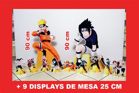 Totem de Chão Naruto e Displays de Mesa Elo7 Produtos Especiais