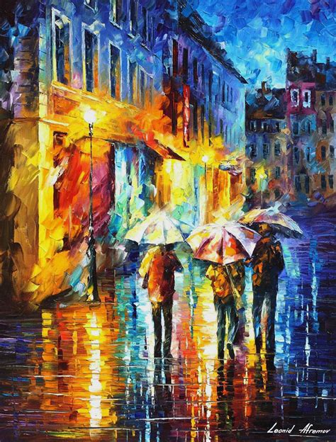 Leonid Afremov Umbrella