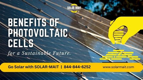 Benefits of Photovoltaic Cells. | SOLAR-MAIT