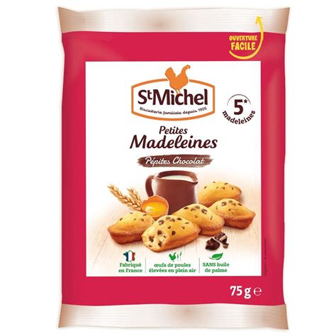 Madeleine P Pites De Chocolat St Michel