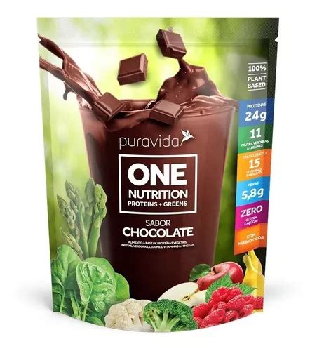 One Nutrition Puravida G Proteina Vegana Limpa Pura Vida Frete Gr Tis