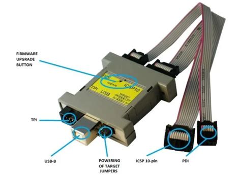 Avr Isp Mkii Usb Programmer Arduino Microchip Atmel Atmega Attiny