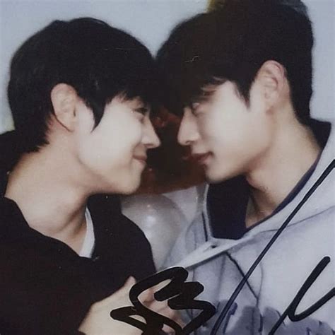 Jiwoongbin Polaroid Actors Cute Gay Couples Yoon Seo