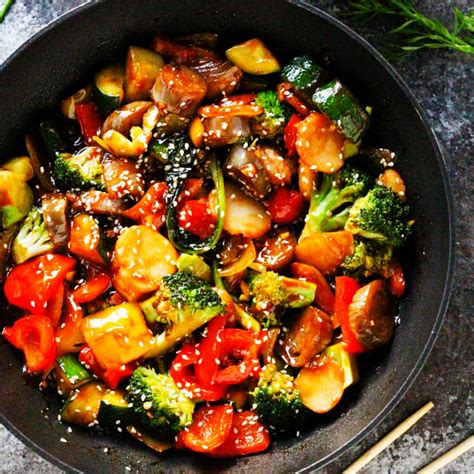 Ginger Veggie Stir Fry