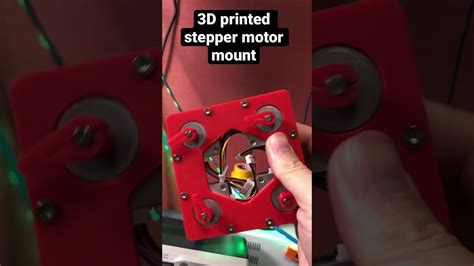 3d Printed Stepper Motor Mount Youtube