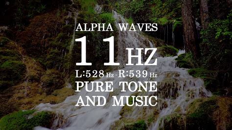 11 Hz Binaural Beats Alpha Waves Stream Sound Cicadas Music L