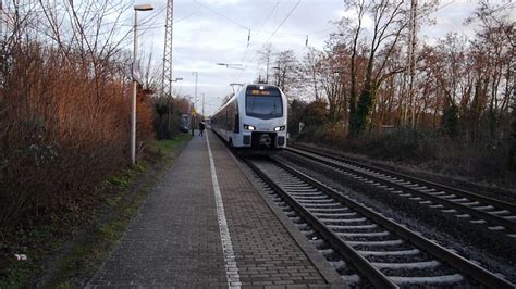 Bahnverkehr In Oberhausen Holten Youtube