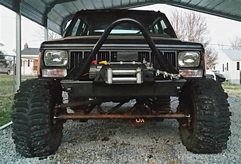 Elite Shorty Winch Stinger Front Bumper Jeep Cherokee Xj Comanche