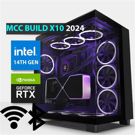 MCC X10 24 Midas Gaming PC Build Intel Core I9 14900KF 24 Core