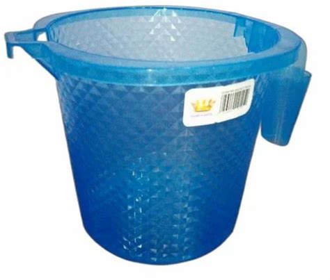 Plain Blue Plastic Mug For Bathroom Capacity 750ml At Rs 10piece In