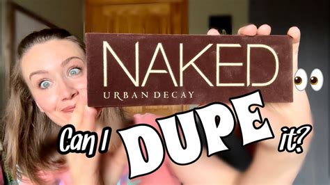 Urban Decay Naked Can It Be Duped YouTube