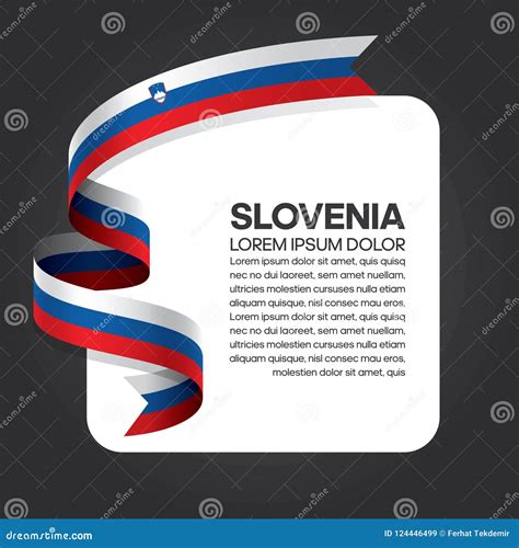 Fondo De La Bandera De Eslovenia Stock de ilustración Ilustración de